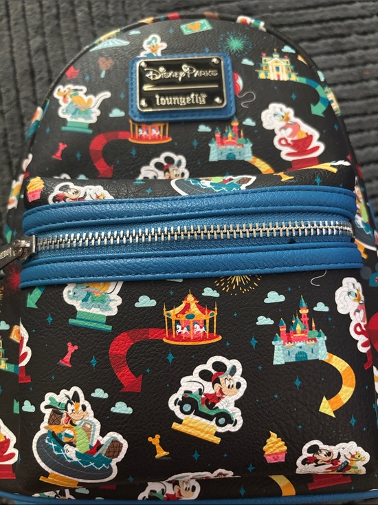 Loungefly Disney Parks loungefly Mickey and Friends Backpack main image 5